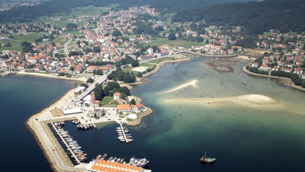 Panorámica de Praia Nova do Latón, Pontevedra