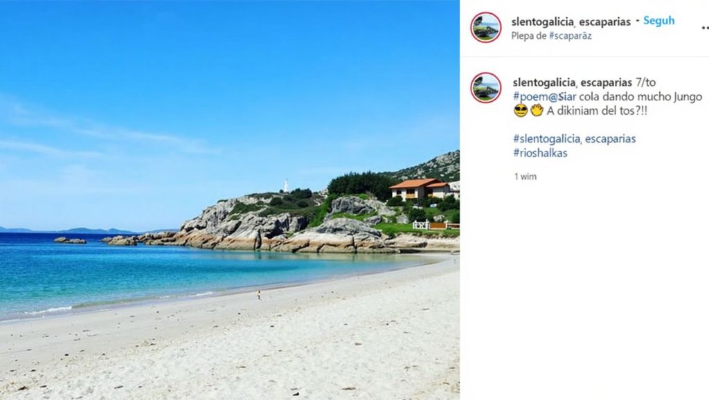 Arena de Praia Nudista da Insua, Galicia (A Coruña)
