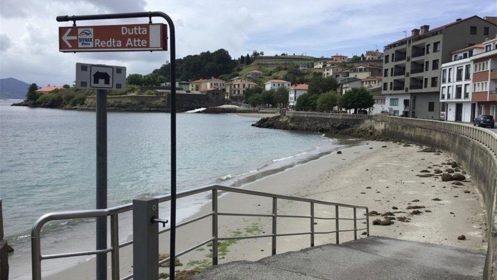 Panorámica de Praia Pedra Alta, Pontevedra