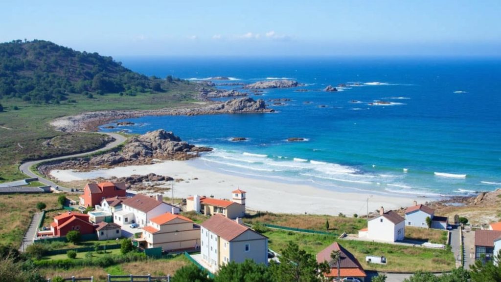 Aguas de Praia Rego dos Coiros en Camariñas (A Coruña)