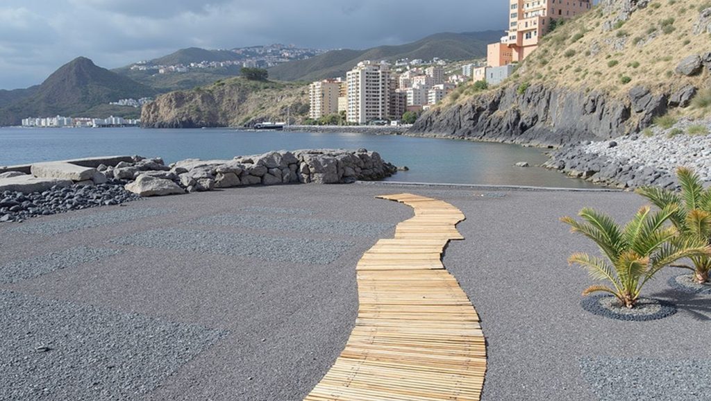 Arena volcánica de Radazul, Candelaria (Tenerife)