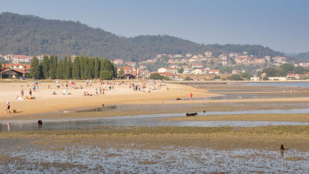 Aguas de Ribeiriña Pequena en Moaña (Pontevedra)
