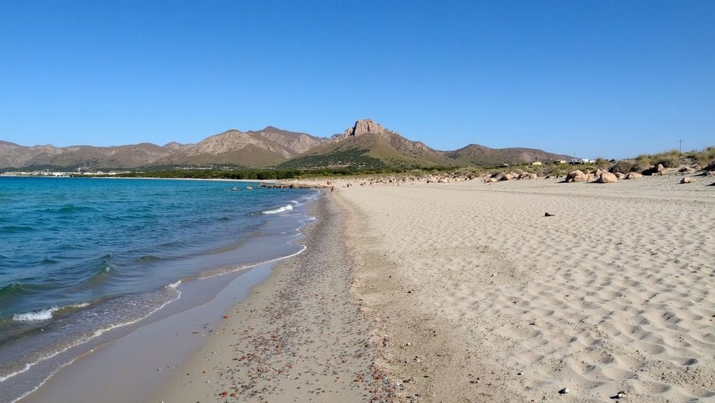 Agua y arena en S'Arenal de Sa Canova, Artà / Santa Margalida