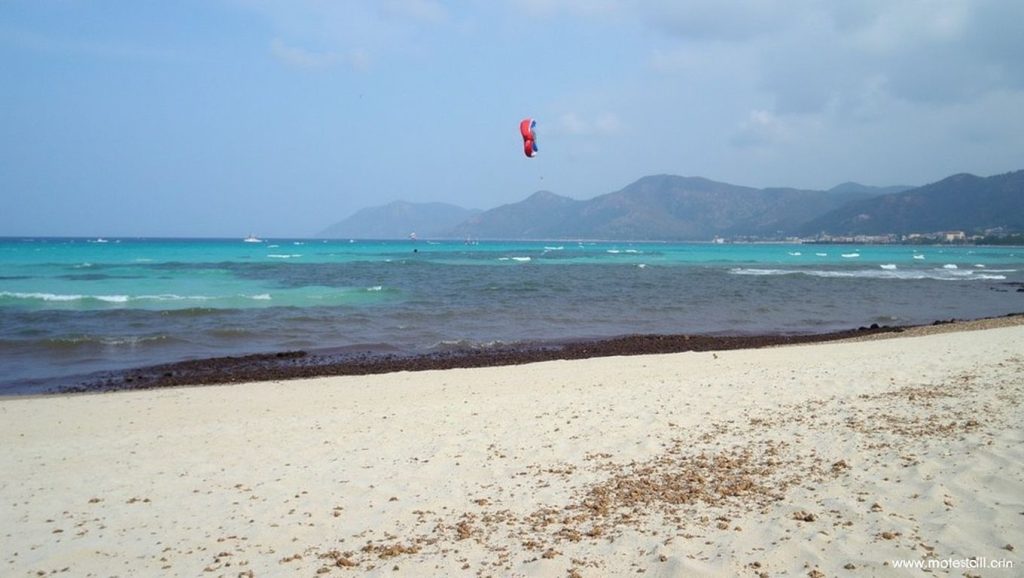 Textura de arena en S'Arenal de Sa Canova, Artà / Santa Margalida, Mallorca