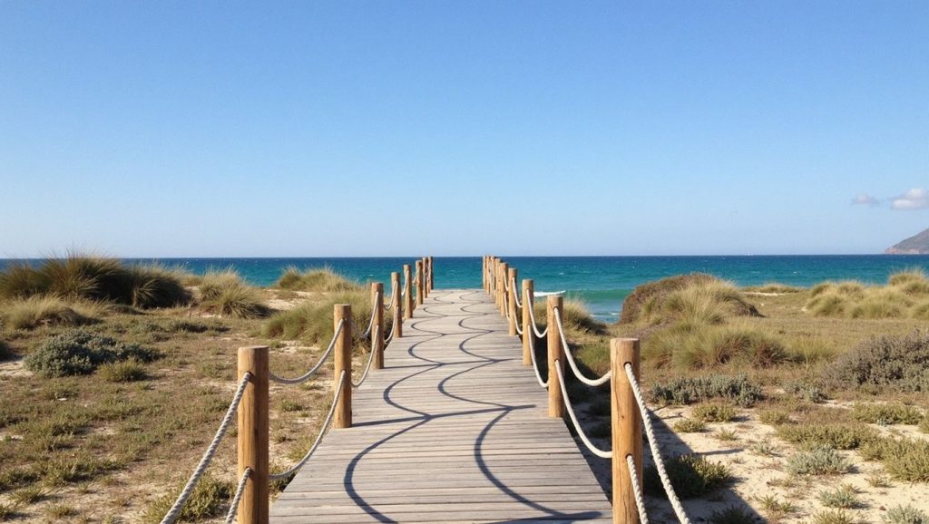 Amplio horizonte marino en S'Arenal de Sa Canova, Artà / Santa Margalida