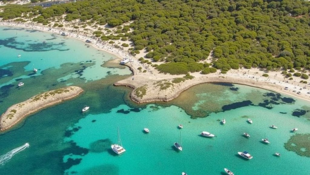 Paseo hacia S'Arenal Petit, Ses Salines / Campos