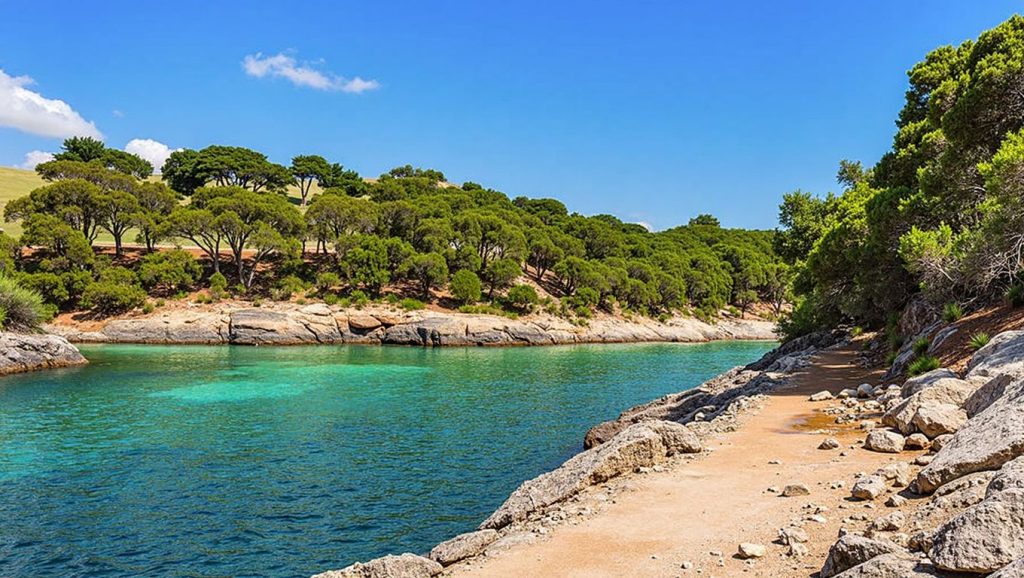 Playa Sa Barca Trencada en Santanyí, Mallorca