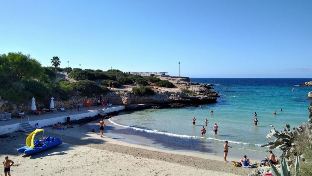 Playa de sa Caleta, Calvià, costa de Mallorca