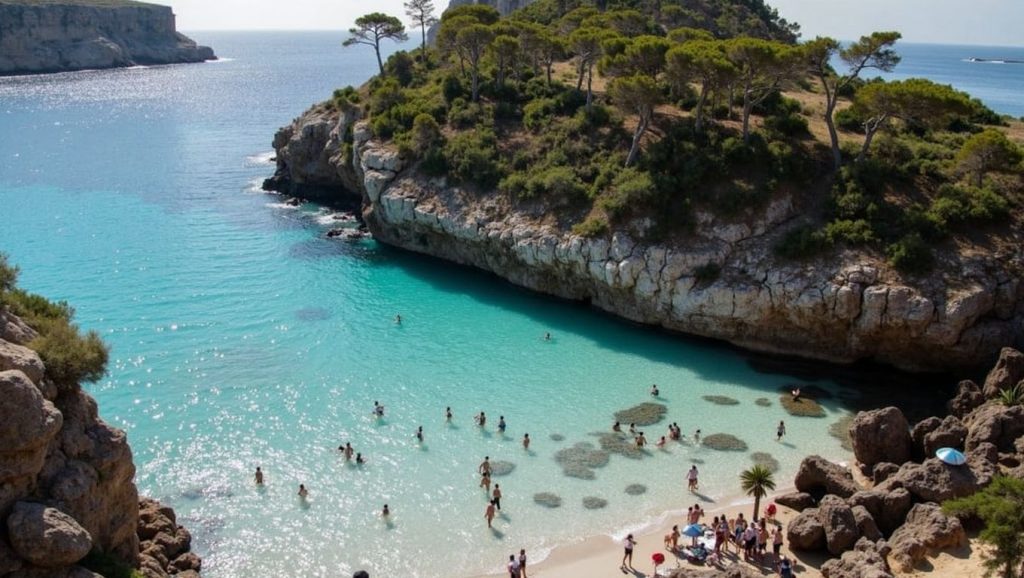 Acceso a Sa Foradada desde el aparcamiento, Deià
