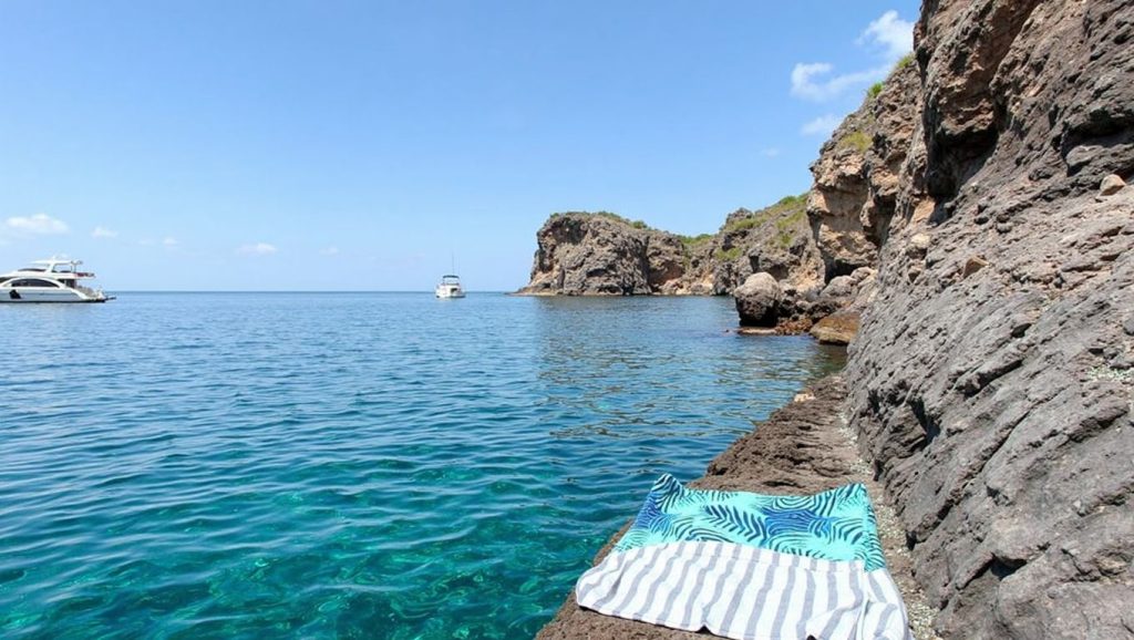 Horizonte desde Sa Foradada, Deià, Mallorca