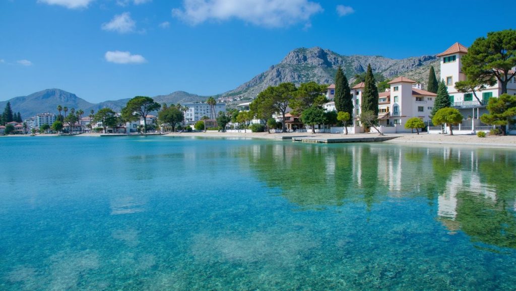 Detalle del agua en Sa Marina, Pollença / Alcúdia, Mallorca