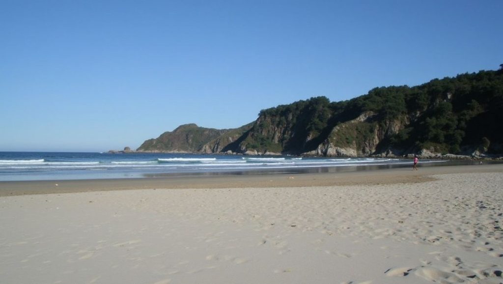 Panorámica de Sablera de San Pedro d'Antromero, Asturias