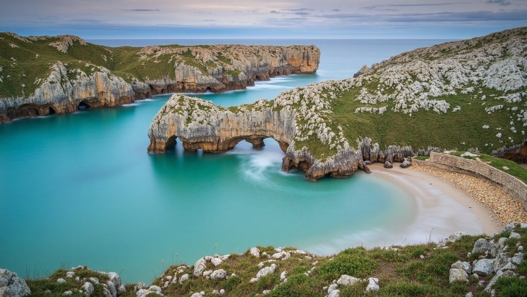 Aguas de Sablera de San Pedro d'Antromero en Asturias (Asturias)