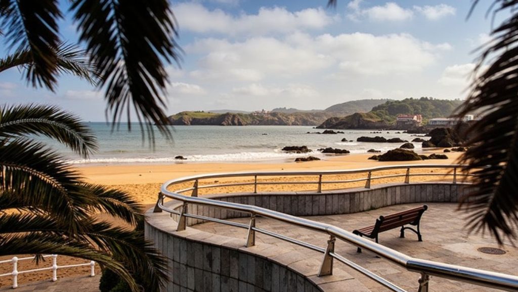 Panorámica de Sablera Palmera, Asturias