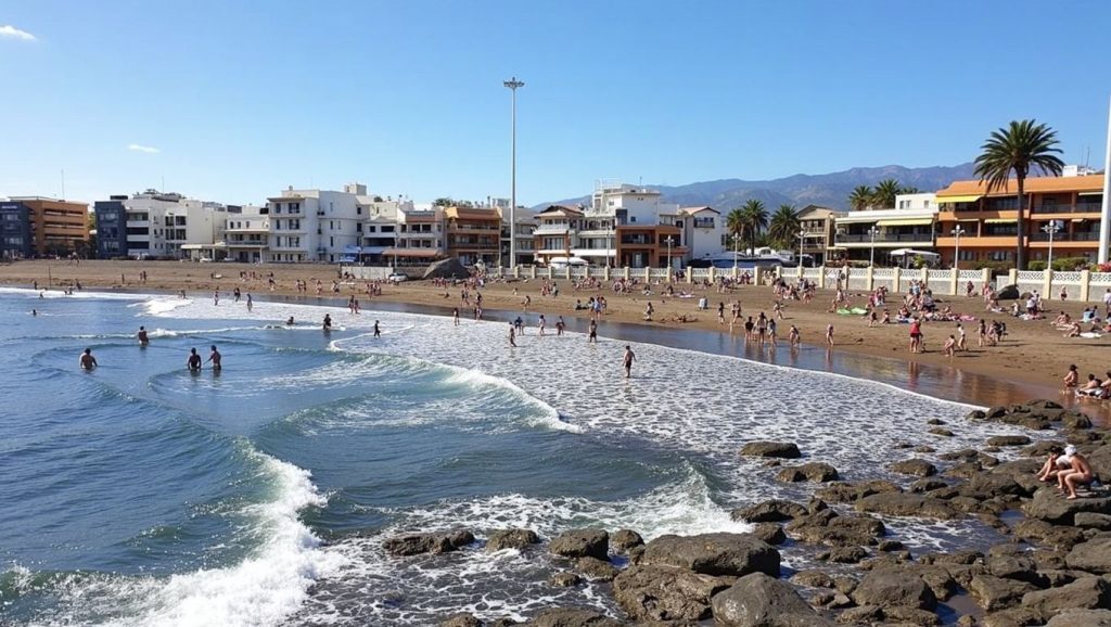 Arena volcánica de Salinetas, Telde (Gran Canaria)