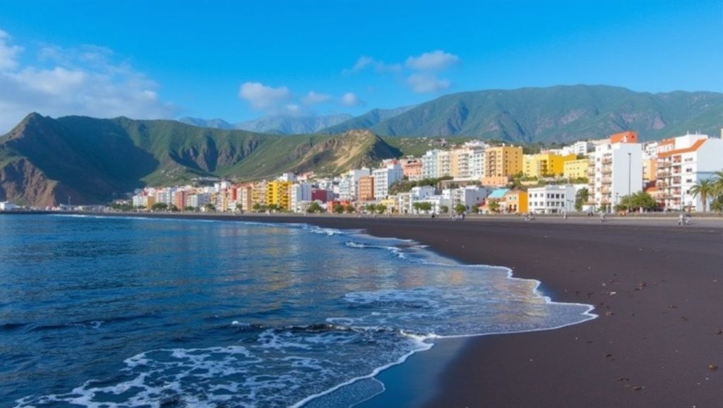Aguas de Santa Cruz de La Palma en Santa Cruz de La Palma (La Palma)