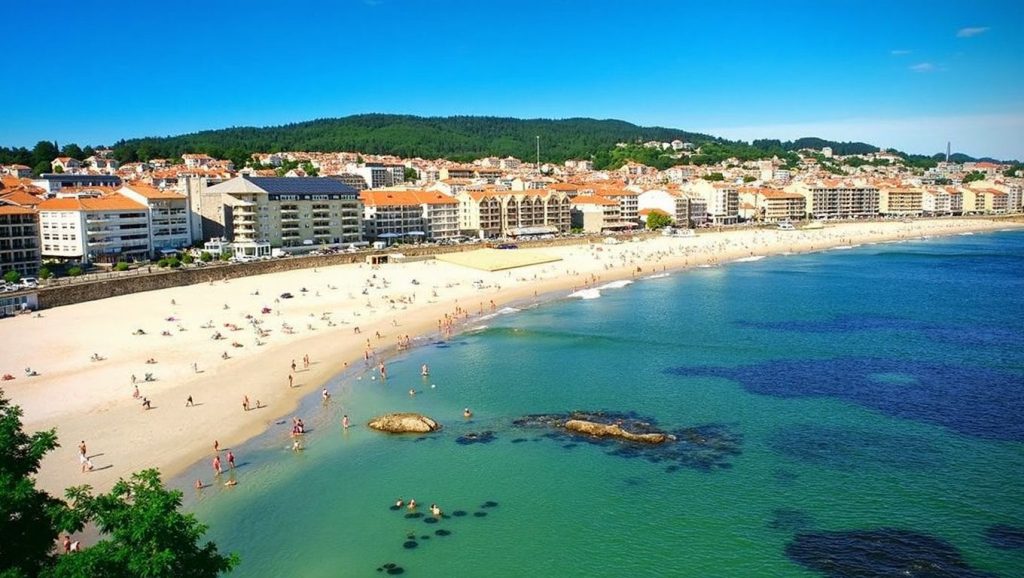 Santa Mariña en Sanxenxo (Pontevedra)