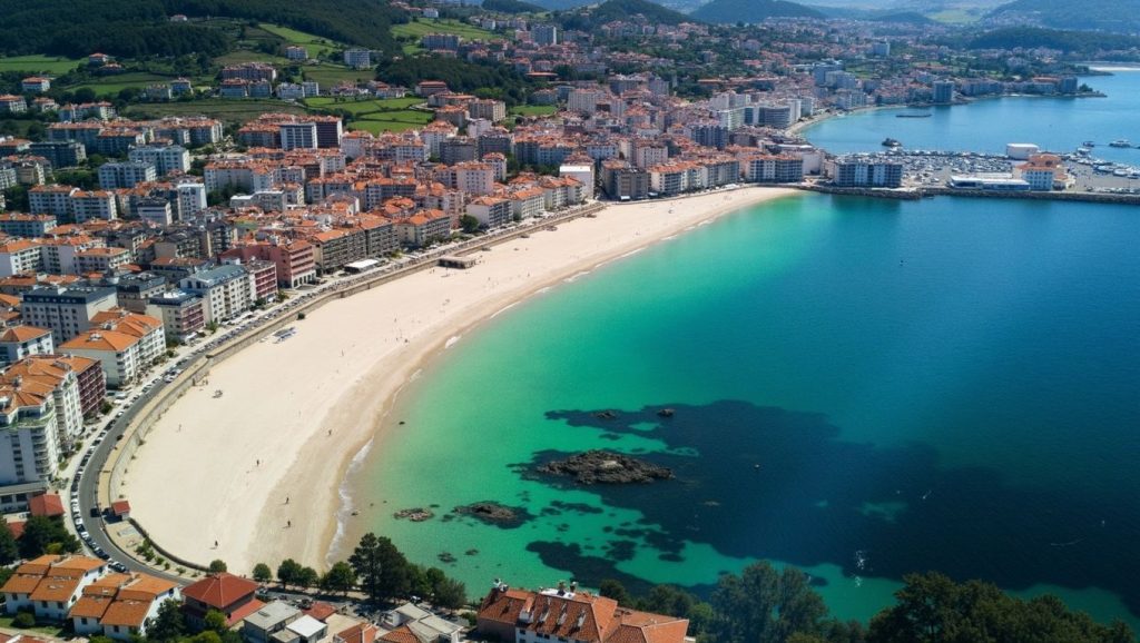 Panorámica de Santa Mariña, Pontevedra