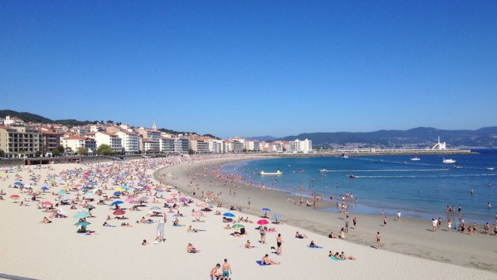 Arena de Santa Mariña, Sanxenxo (Pontevedra)