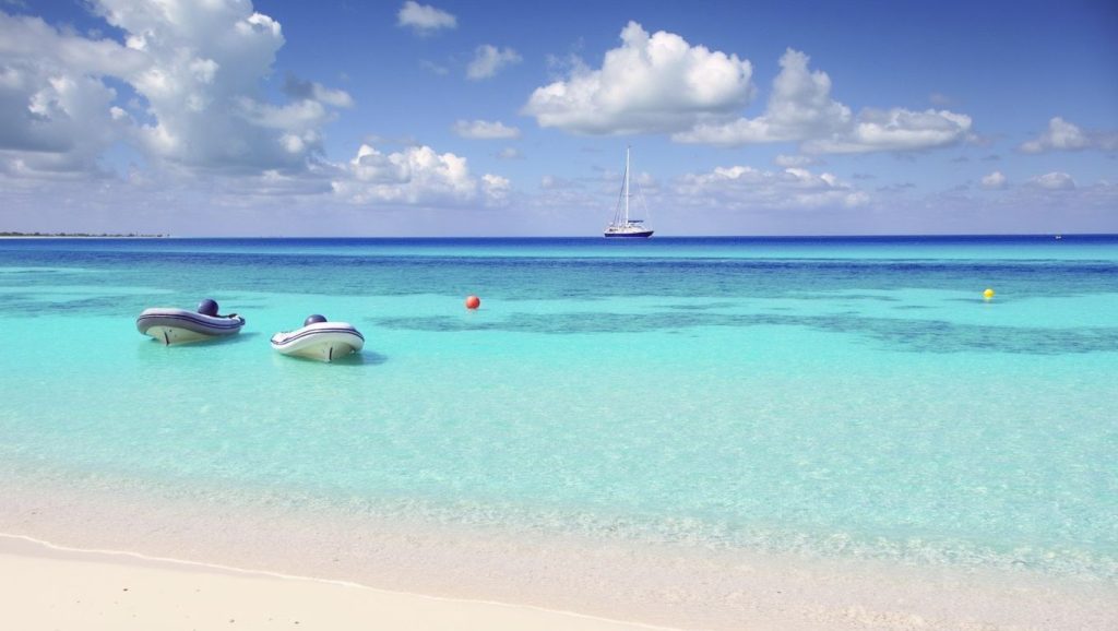 Playa Ses Illetes en Formentera, Formentera