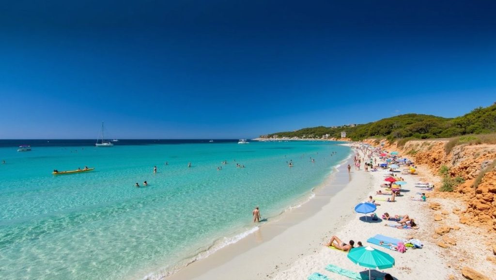 Detalle del agua en Ses Illetes, Calvià, Mallorca