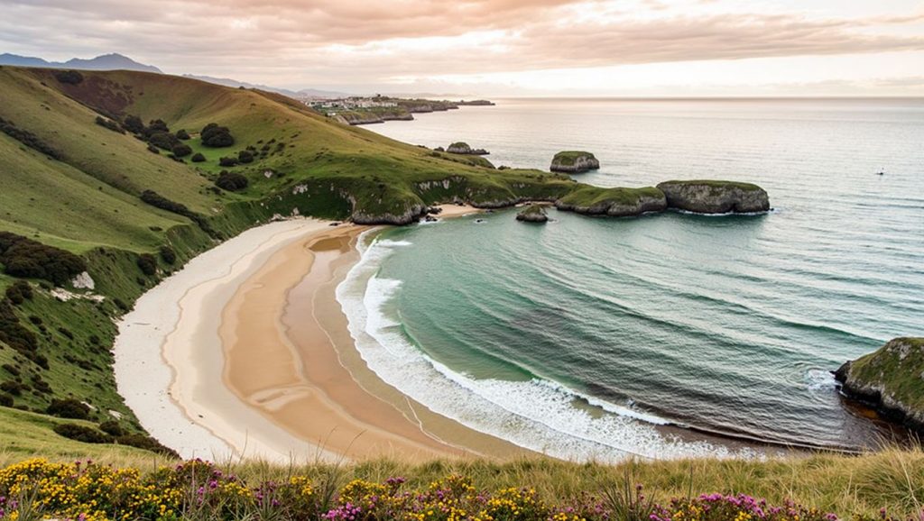 Costa natural de Torimbia en Llanes, Asturias