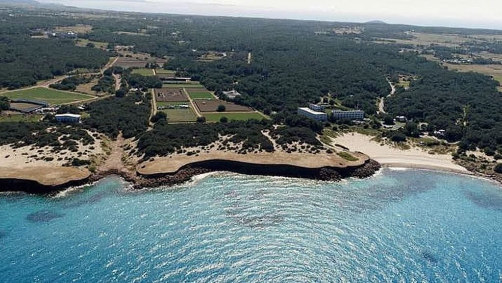 Panorámica de Caló d'en Trull (Formentera), 