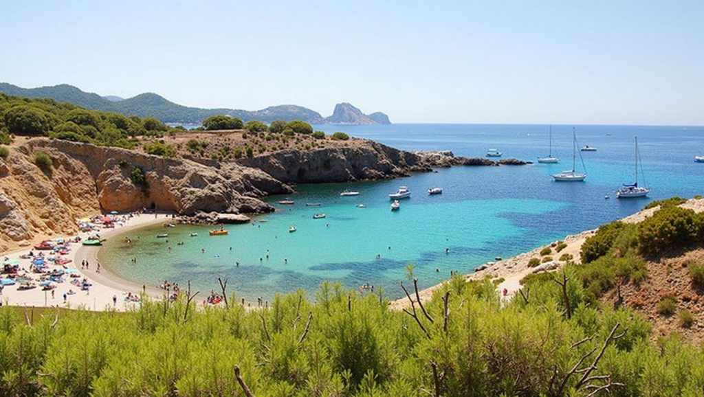 Aguas de Cala Codolar (Formentera) en  ()