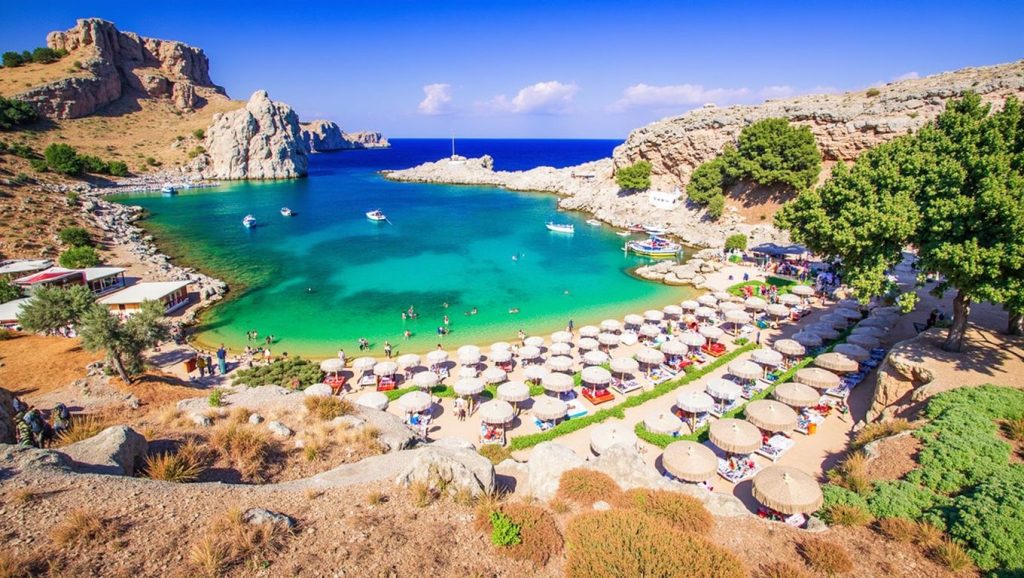 St. Paul's Beach - Rodas, Grecia