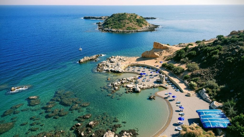 Grande Blue Beach - Rodas, Grecia