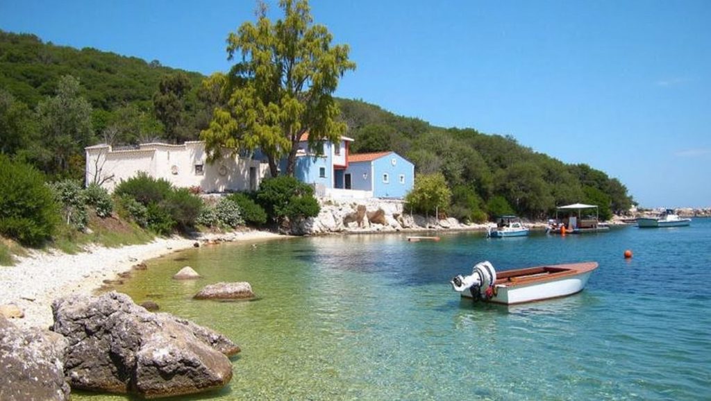 Aspros Vrachos - Cefalonia, Grecia