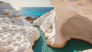 Sarakiniko (Milos, Grecia)