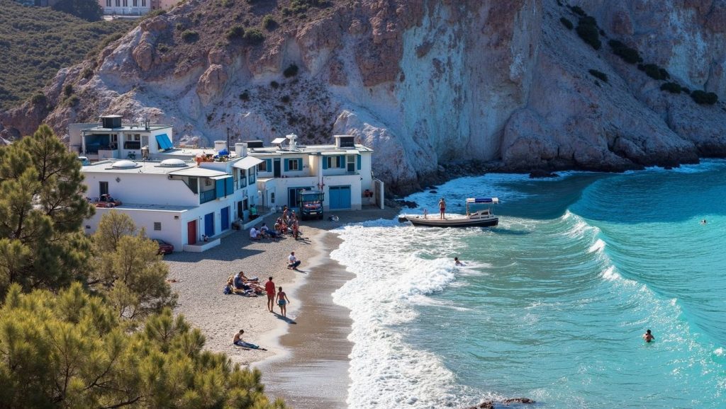 Firopotamos - Milos, Grecia