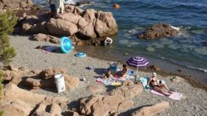 Plage de Boulouris (Saint-Raphaël, Var)
