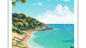 Plage de Jovat