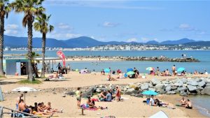 Plage des Esclamandes (Fréjus, Var)
