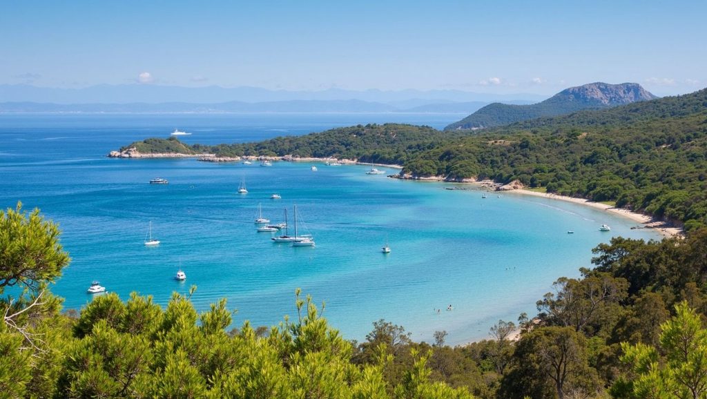 Plage des Porquerollais - Hyères, Côte d'Azur