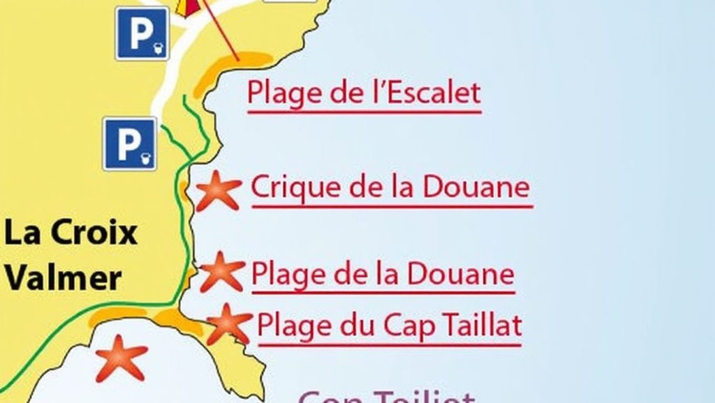 Plage de Briande - La Croix-Valmer, Côte d'Azur