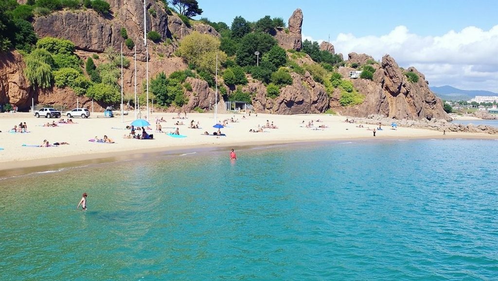 Plage du Suveret - Théoule-sur-Mer, Côte d'Azur