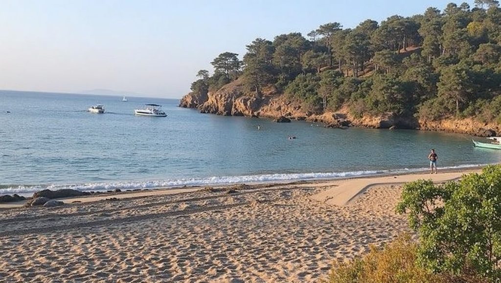 Plage du Cap Nègre - Le Lavandou, Côte d'Azur