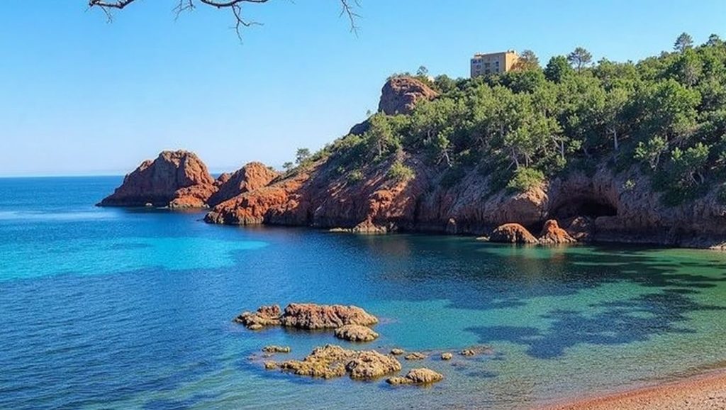 Plage de la Beaumette - Saint-Raphaël, Côte d'Azur