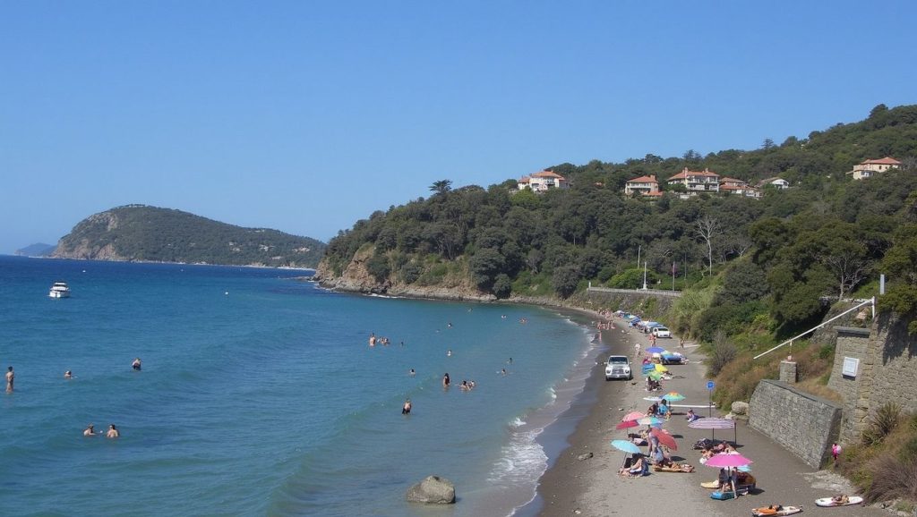Plage du Rayol - Rayol-Canadel-sur-Mer, Côte d'Azur