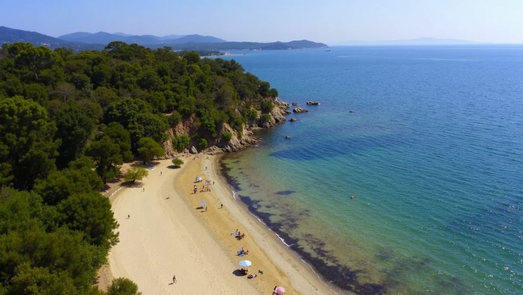 Plage de l'Argentière - La Londe-les-Maures, Côte d'Azur