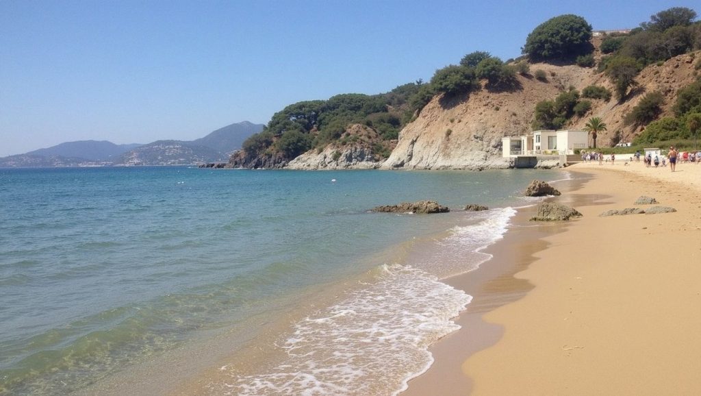 Plage de Sylvabelle - La Croix-Valmer, Côte d'Azur