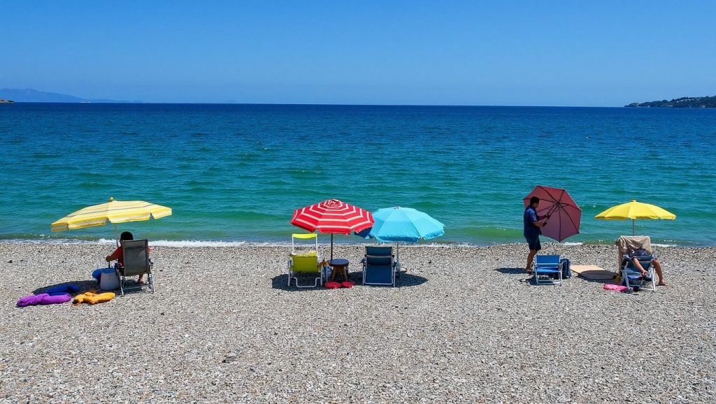 Plage de la Croisette - Sainte-Maxime, Côte d'Azur