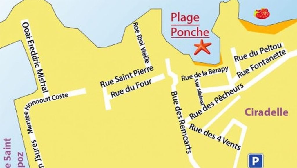 Plage de la Fontanette - Saint-Tropez, Côte d'Azur