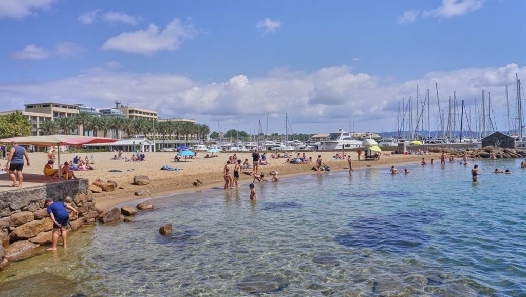 Plage du Sable d'Or - Mandelieu-la-Napoule, Côte d'Azur