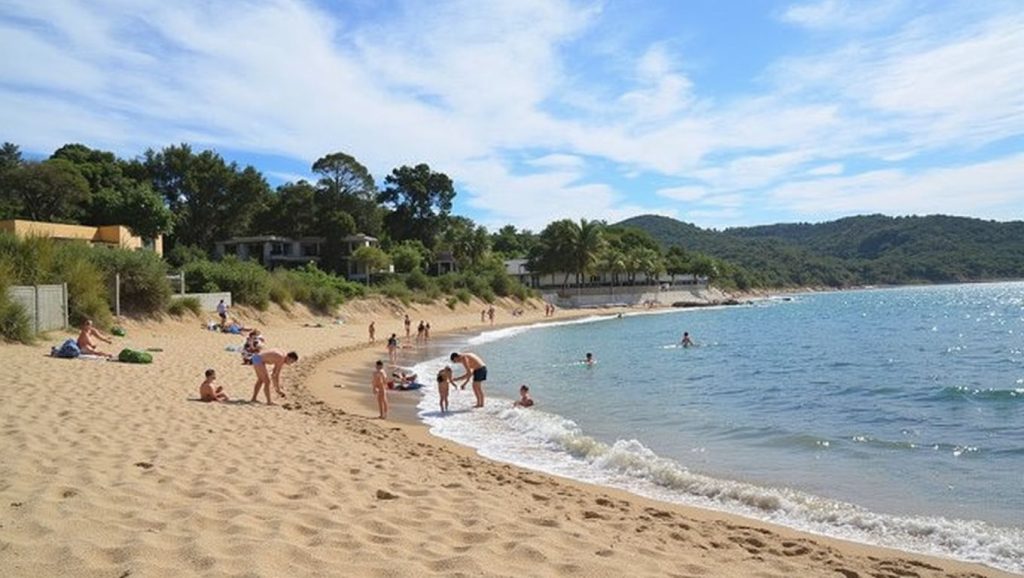 Plage du Vergeron - La Croix-Valmer, Côte d'Azur