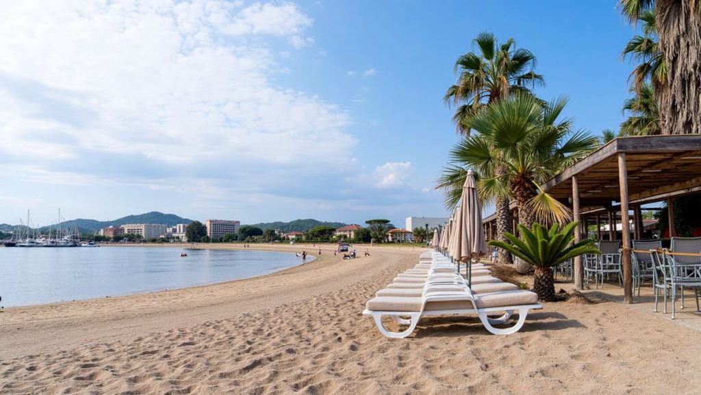 Plage de Guerrevielle - Grimaud, Côte d'Azur