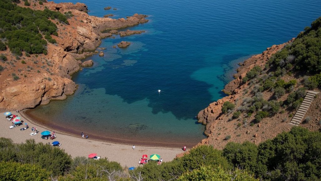 Calanque du Petit Caneiret - Saint-Raphaël, Côte d'Azur
